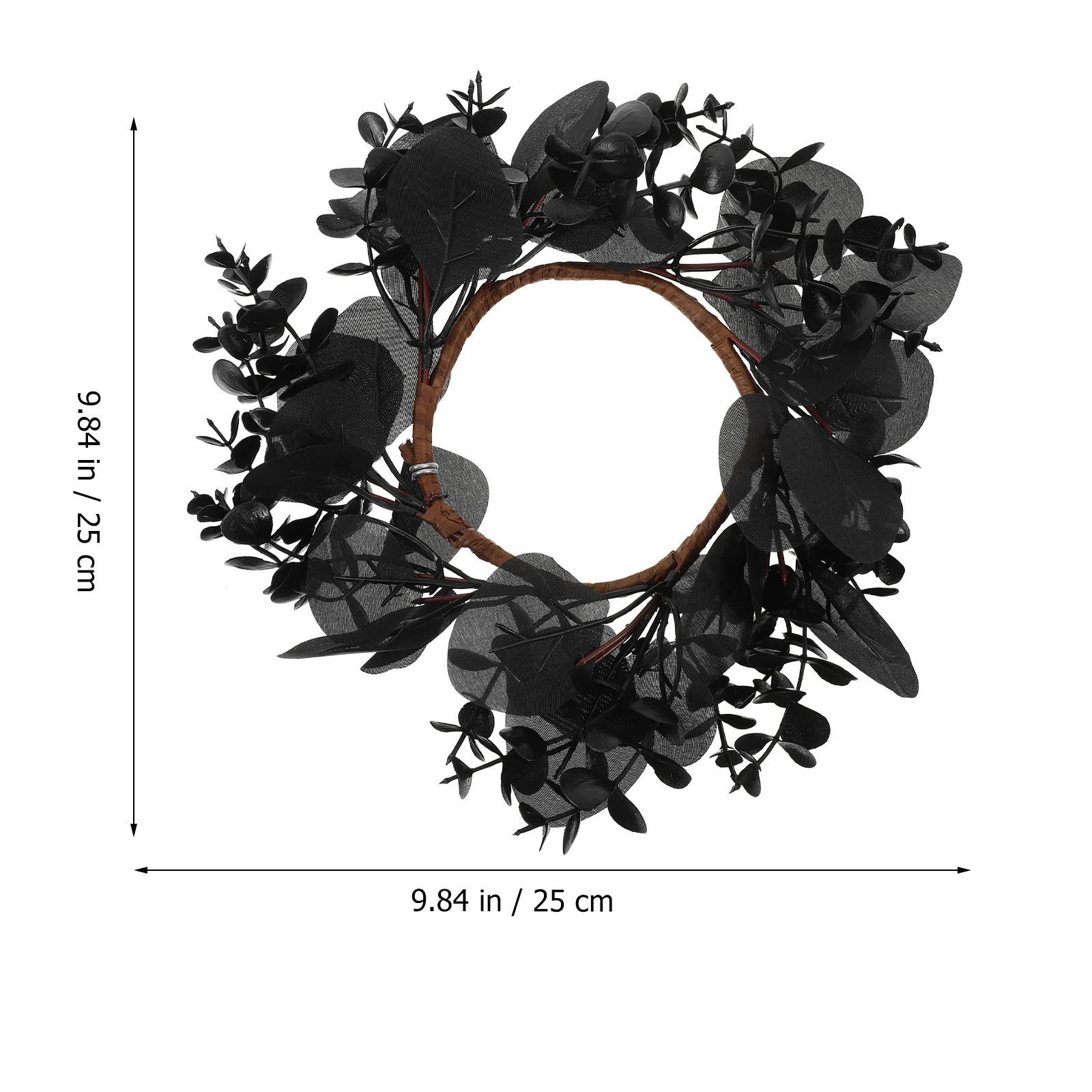 Halloween Wreath Elegant Decor Black Flower Ring for Front Door Home Party Supplies Halloween Wreath Party Supplies
Halloween Wreath Elegant Decor Black Flower Ring for Front Door Home Party Supplies Halloween Wreath Party Supplies