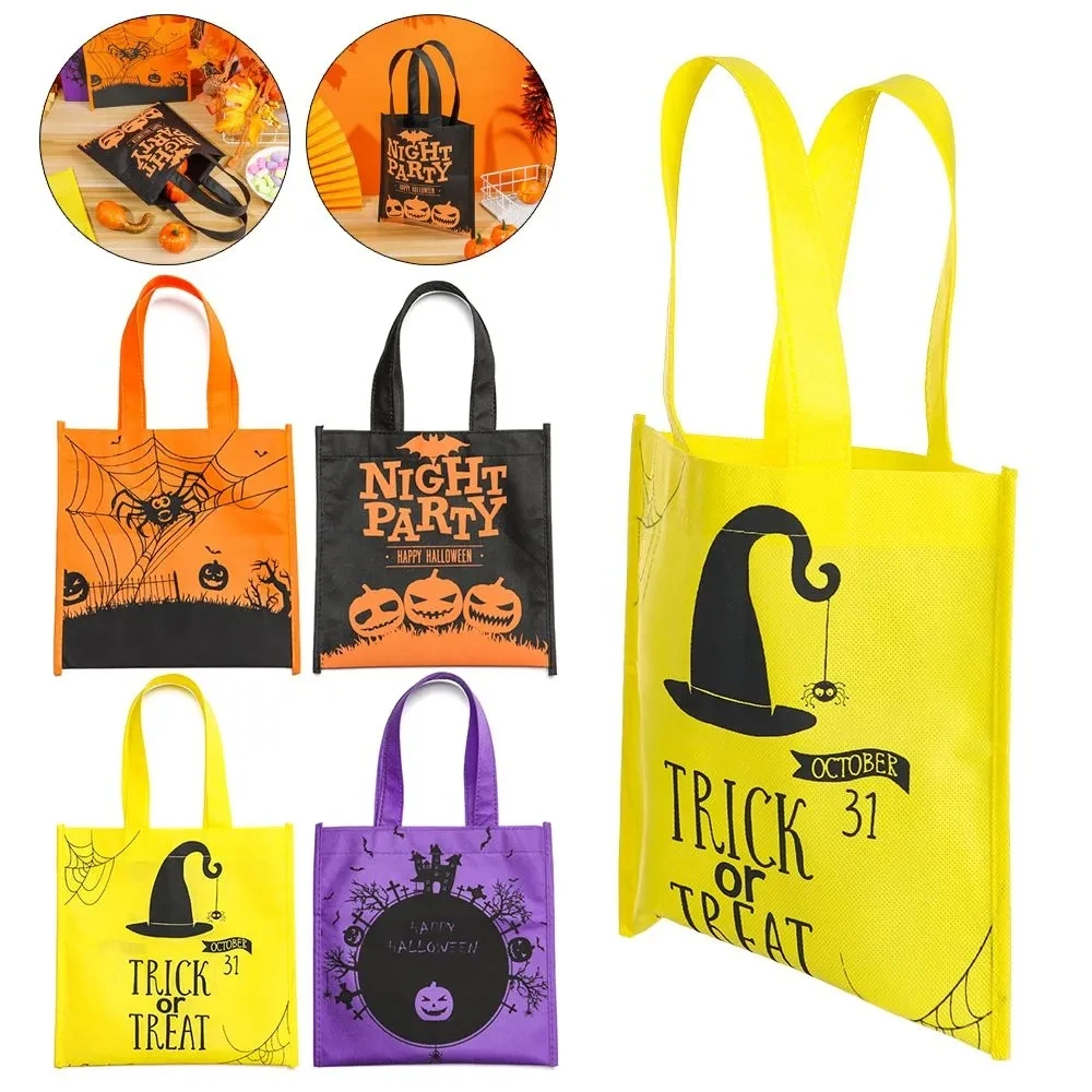 Trick Or Treat Bags Ghost Festival Party Supplies Bat Pumpkin Witch Ghost Bags Non-woven Candy Bags Happy Halloween Party Decor
Trick Or Treat Bags Ghost Festival Party Supplies Bat Pumpkin Witch Ghost Bags Non-woven Candy Bags Happy Halloween Party Decor