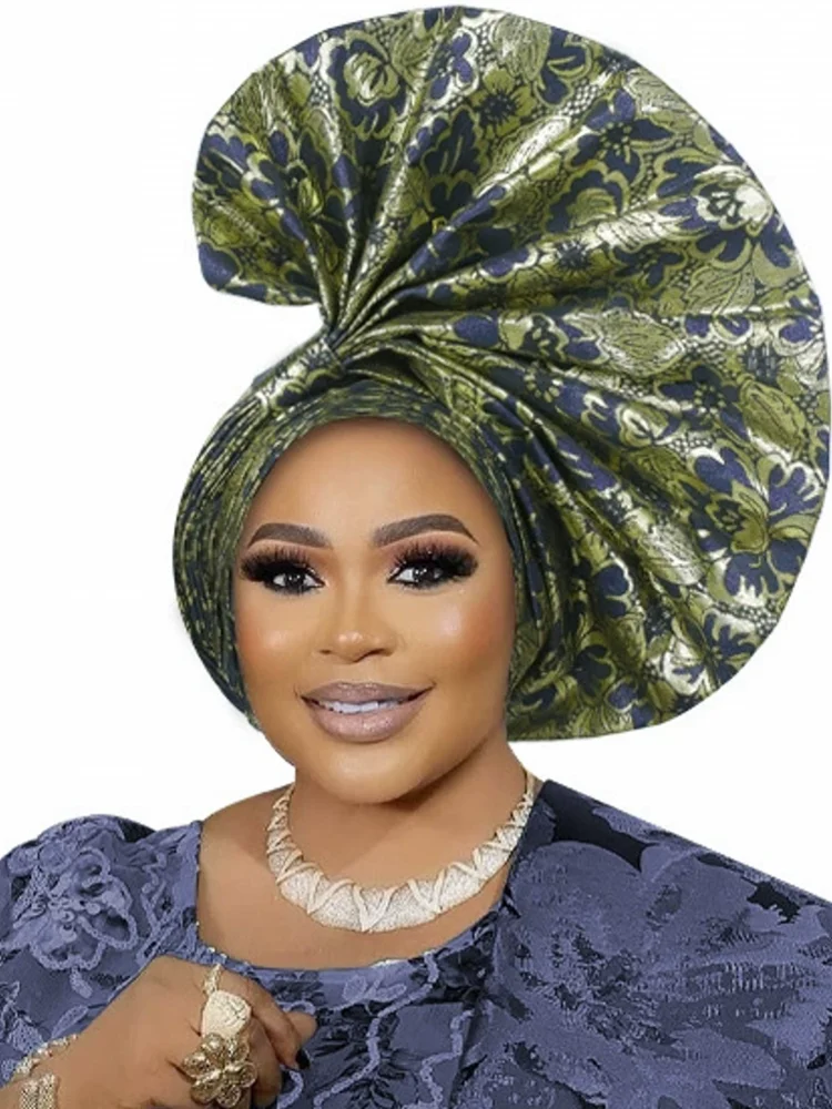 African Lady Head Wraps Knoted Turban Cap For Women Nigeria Raw Silk Autogele Headtie Party Headwear Wedding Auto Geles Turbante
African Lady Head Wraps Knoted Turban Cap For Women Nigeria Raw Silk Autogele Headtie Party Headwear Wedding Auto Geles Turbante