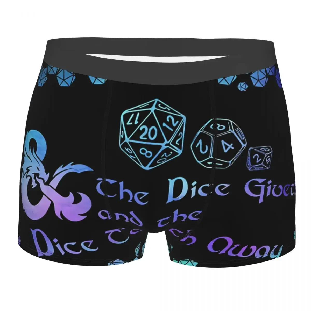 Dice Men Boxer Briefs Underpants DnD Game Highly Breathable Top Quality Sexy Shorts Gift Idea
Dice Men Boxer Briefs Underpants DnD Game Highly Breathable Top Quality Sexy Shorts Gift Idea