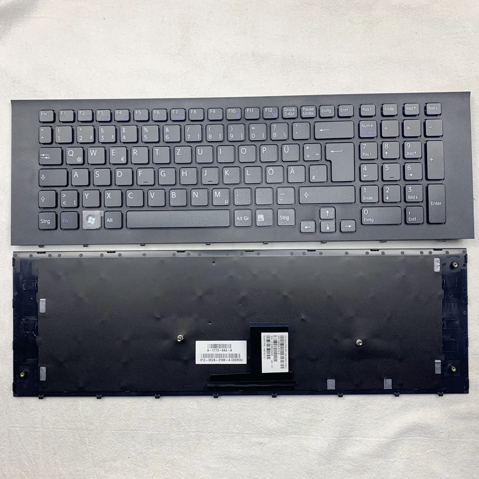 Немецкая клавиатура для ноутбука SONY Vaio VPC-EC VPC EC VPCEC VPC-EC2M1EWI Series Black GR qwertz макет
Немецкая клавиатура для ноутбука SONY Vaio VPC-EC VPC EC VPCEC VPC-EC2M1EWI Series Black GR qwertz макет