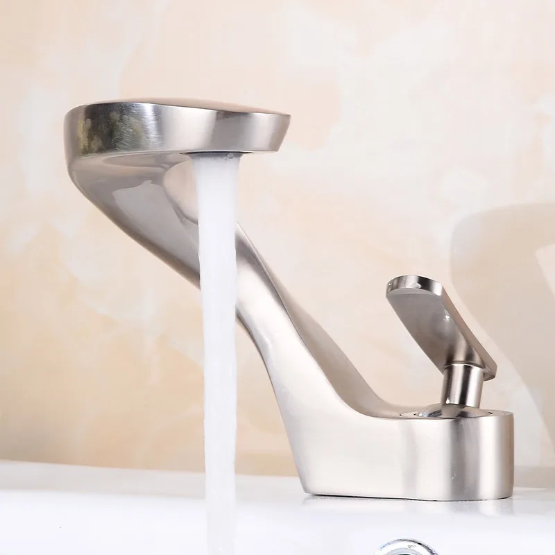 Bathroom Sink Faucet Single Lever Hot and Cold Single Lever Basin Water Mixer Tap Bathroom Brass White Brush Gold Mixer
Bathroom Sink Faucet Single Lever Hot and Cold Single Lever Basin Water Mixer Tap Bathroom Brass White Brush Gold Mixer