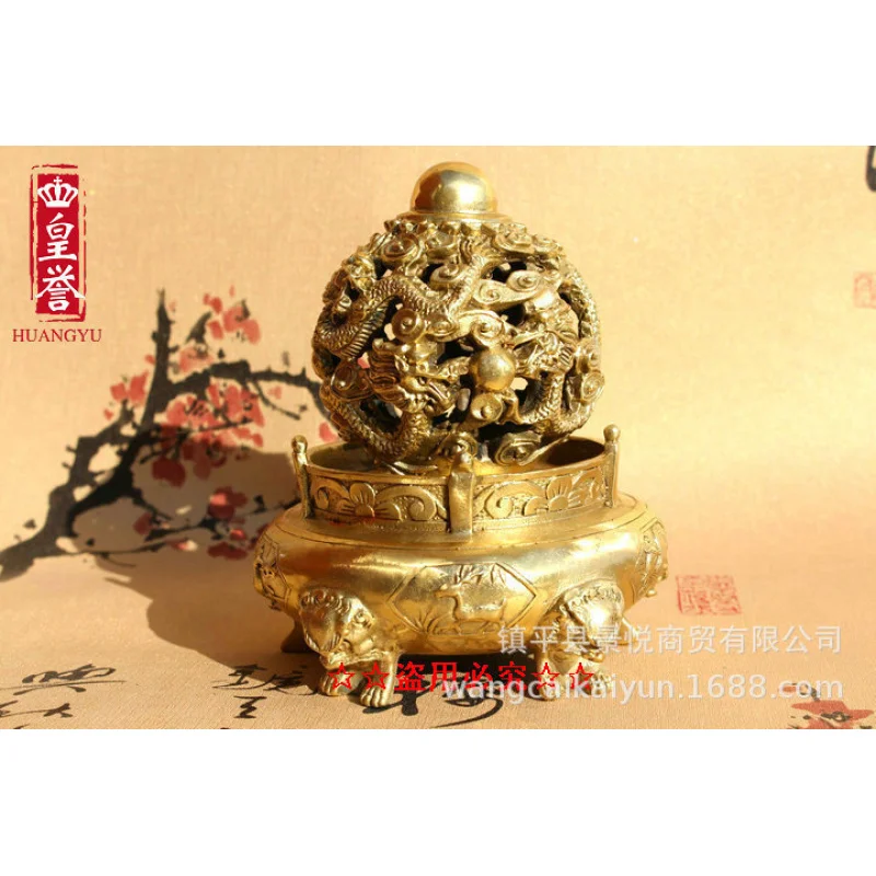 Wholesale Copper -Turn Cosmic Nine-Dragon Tripod Living Room Craft Home Decoration Ornament 
Wholesale Copper -Turn Cosmic Nine-Dragon Tripod Living Room Craft Home Decoration Ornament