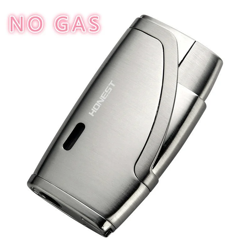 Double straight windproof creative spray gun lighter boutique metal inflatable cigar lighter
Double straight windproof creative spray gun lighter boutique metal inflatable cigar lighter
