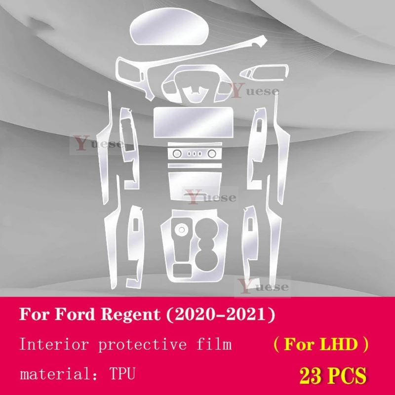 For Ford Regent 2020-2023 Car Interior Center Console Transparent TPU Protective Film Anti-scratch Sticker
For Ford Regent 2020-2023 Car Interior Center Console Transparent TPU Protective Film Anti-scratch Sticker