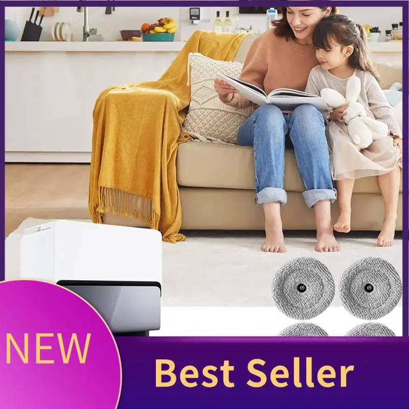 A01M-Mop Pads For Roborock S8 Max/S8 Maxv Ultra Robot Vacuum Cleaner Accessories Replacements Parts Rag Small Mopping Cloths
A01M-Mop Pads For Roborock S8 Max/S8 Maxv Ultra Robot Vacuum Cleaner Accessories Replacements Parts Rag Small Mopping Cloths