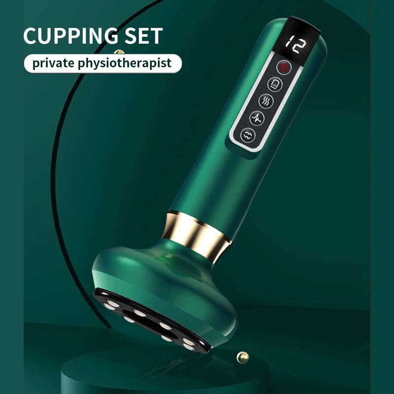 Electric GuaSha Massager with Infrared Heat Vacuum Scraping Tool for Body Relaxation and Muscle Therapy
Electric GuaSha Massager with Infrared Heat Vacuum Scraping Tool for Body Relaxation and Muscle Therapy