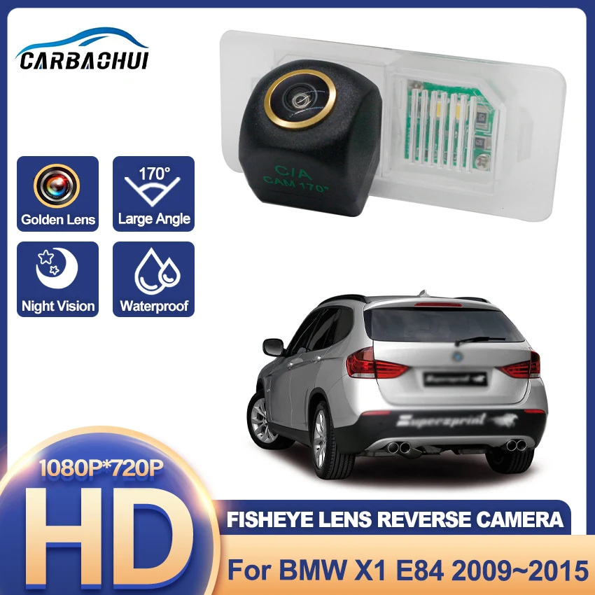 HD Night Vision Backup Rear View camera For BMW X1 E84 2009~2012 2013 2014 2015 CCD license Plate Camera Golden Fisheye Lens
HD Night Vision Backup Rear View camera For BMW X1 E84 2009~2012 2013 2014 2015 CCD license Plate Camera Golden Fisheye Lens