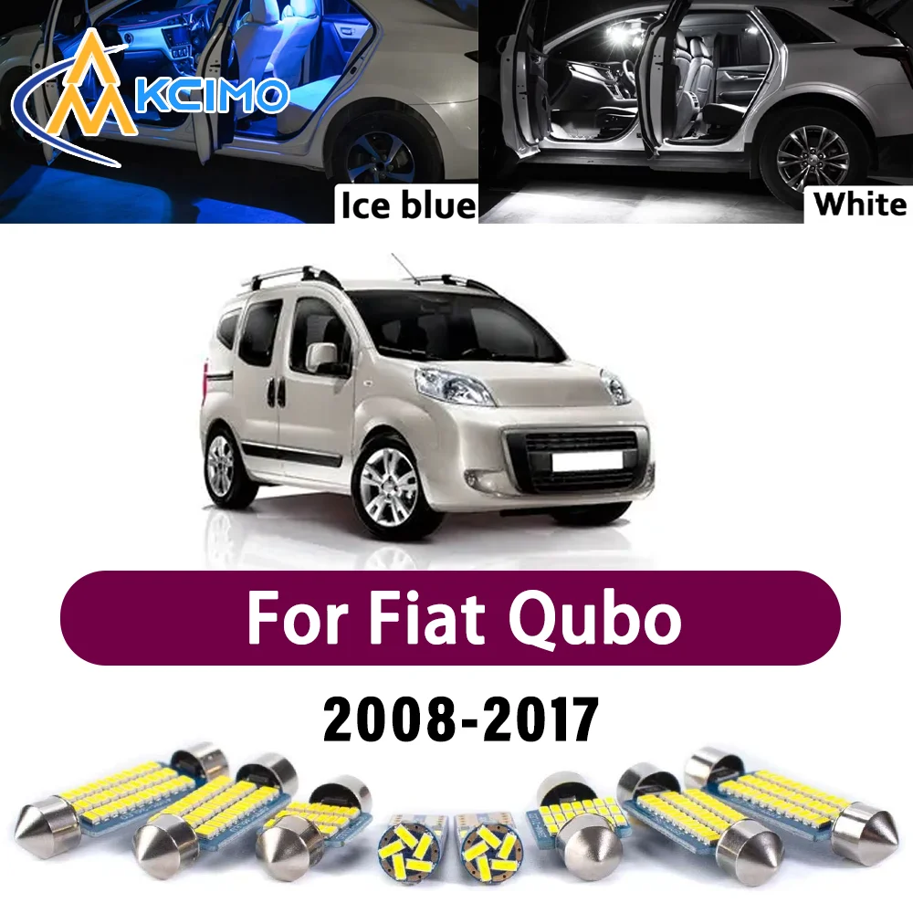 Error Free LED Interior Light Kit for Fiat Qubo 2008-2017 Premium Bright Dome Trunk Mirror Reading Lamps Canbus
Error Free LED Interior Light Kit for Fiat Qubo 2008-2017 Premium Bright Dome Trunk Mirror Reading Lamps Canbus