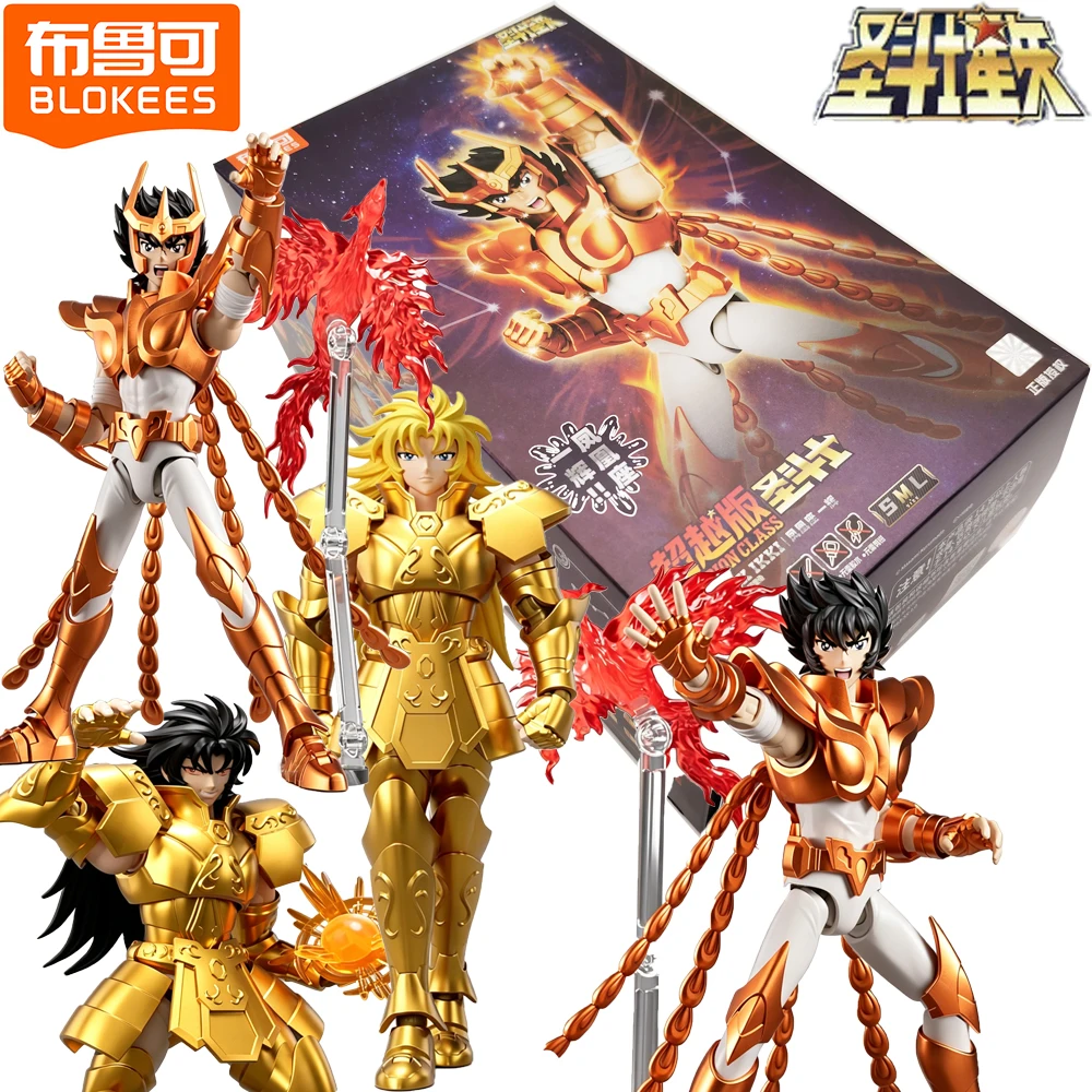 New Official Blokees Saint Seiya Action Figures Exquisite Details Vivid Poses High-quality Model Toys Decorative Ornaments Gifts
New Official Blokees Saint Seiya Action Figures Exquisite Details Vivid Poses High-quality Model Toys Decorative Ornaments Gifts