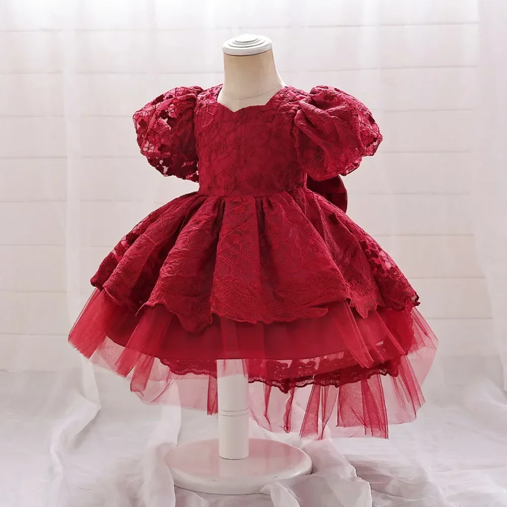 Fashion Flower Girl Dresses for Weddings Lace Mesh Short Sleeve Baby Girl Dress Summer Children Girls Party Dress 1-3 Years
Fashion Flower Girl Dresses for Weddings Lace Mesh Short Sleeve Baby Girl Dress Summer Children Girls Party Dress 1-3 Years