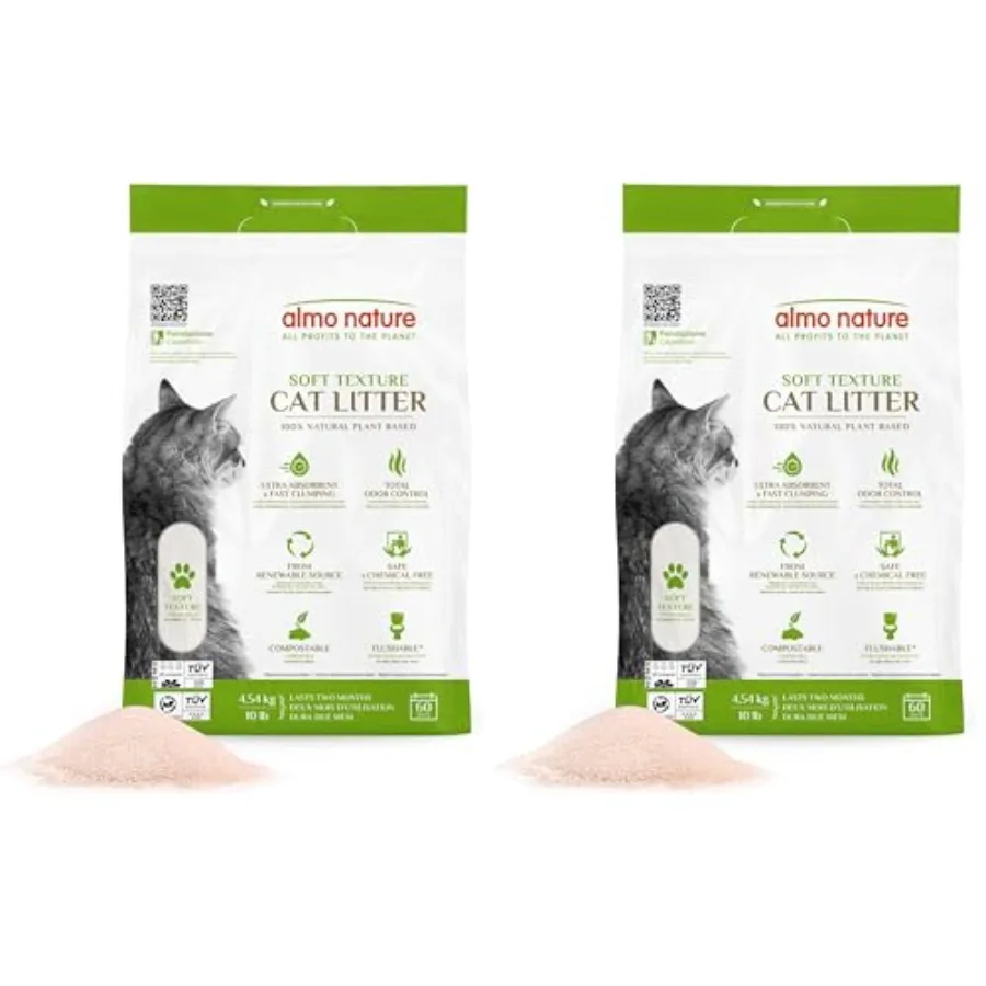 Natural Unscented Cat Litter - s - Plant-Based Clumping Biodegradable n-Toxic Compostable Eco-Friendly Odor Control Low Dust Sa
Natural Unscented Cat Litter - s - Plant-Based Clumping Biodegradable n-Toxic Compostable Eco-Friendly Odor Control Low Dust Sa
