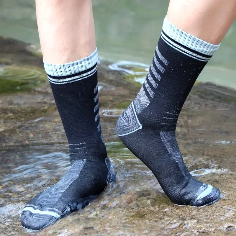 Waterproof Socks Breathable Outdoor Waterproof Hiking Wading Camping Winter Skiing Sock Riding Snow Warm Waterproof Socks
Waterproof Socks Breathable Outdoor Waterproof Hiking Wading Camping Winter Skiing Sock Riding Snow Warm Waterproof Socks