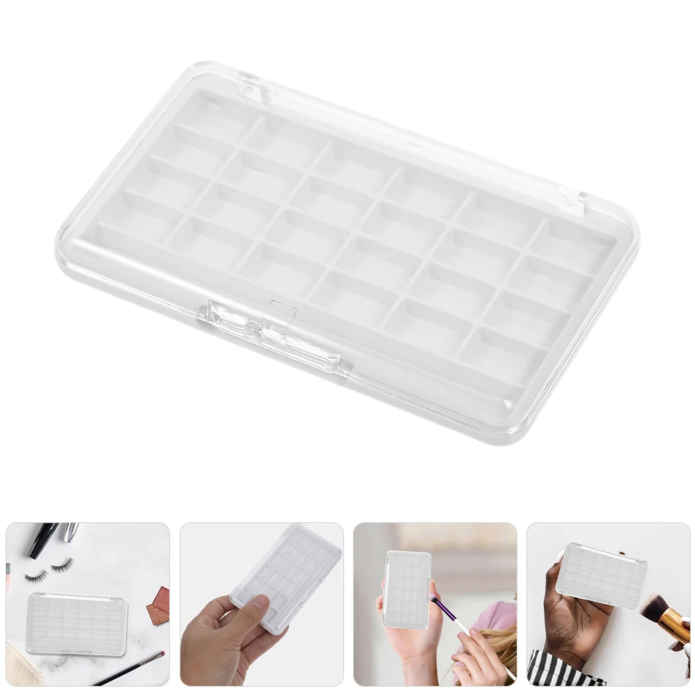 2pcs Eyeshadow Palette Transparent Lid Diy Grids Makeup Storage Box Portable Blush Lipstick Container Refillable Eyeshadow Case
2pcs Eyeshadow Palette Transparent Lid Diy Grids Makeup Storage Box Portable Blush Lipstick Container Refillable Eyeshadow Case