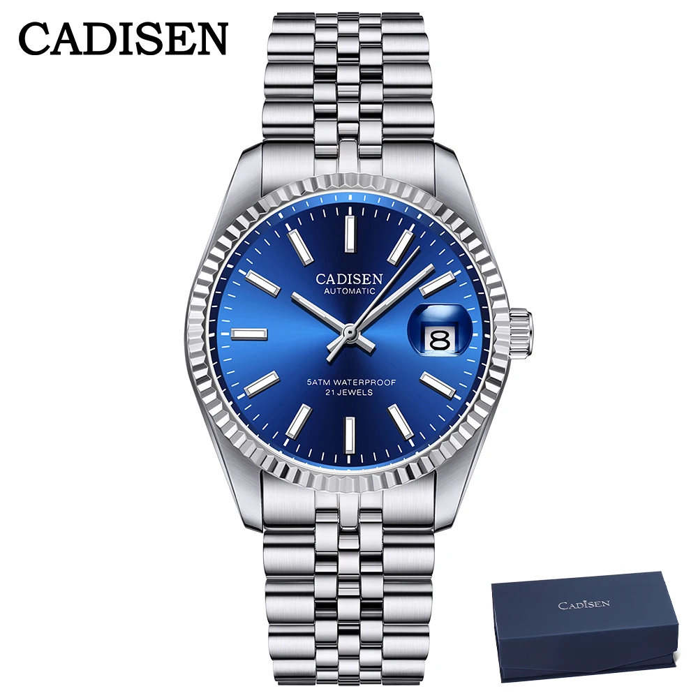 CADISEN 2026 Men Mechanical Watch Top Brand Luxury Automatic Watch Business Stainless Steel Waterproof Watch Men Gift With Box
CADISEN 2026 Men Mechanical Watch Top Brand Luxury Automatic Watch Business Stainless Steel Waterproof Watch Men Gift With Box