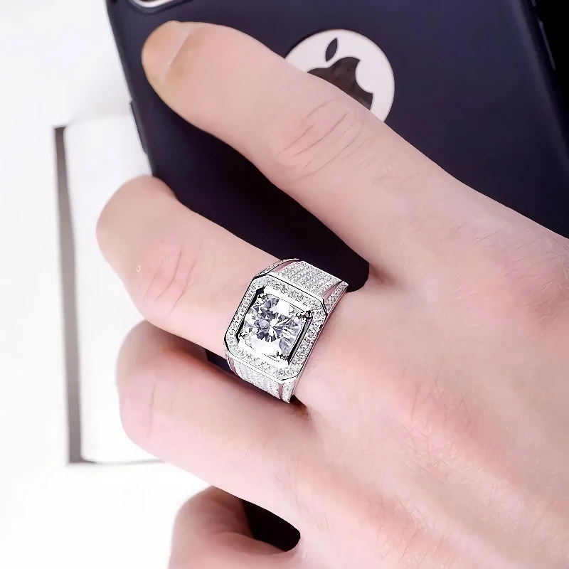 Popular classic 925 Sterling silver luxury Crystal Rings for men fashion designer party wedding engagement Jewelry holiday gifts
Popular classic 925 Sterling silver luxury Crystal Rings for men fashion designer party wedding engagement Jewelry holiday gifts