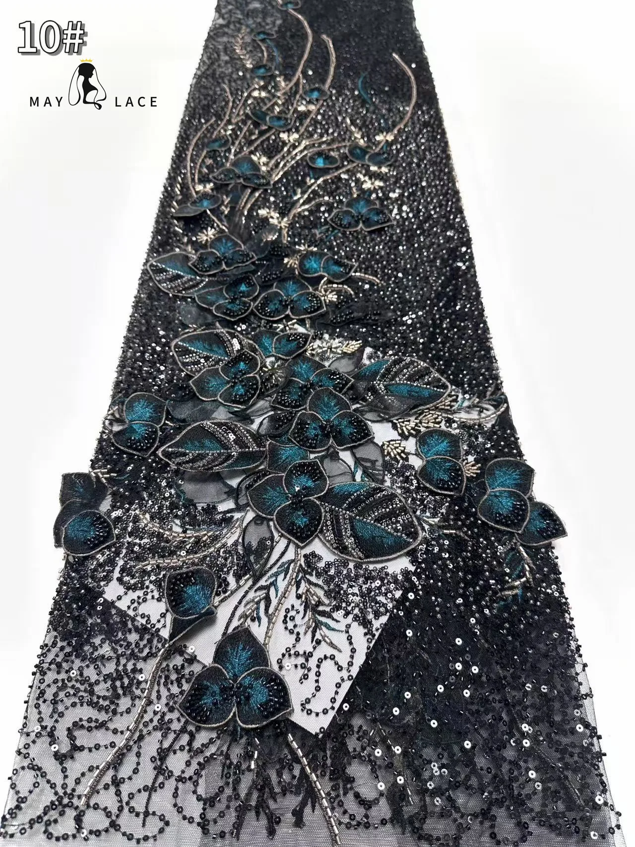 2025 Fashion French Mesh 3D Flowers Embroidery Beaded Lace Fabric With Sequins African Nigerian Fabric For Wedding Dress Women
2025 Fashion French Mesh 3D Flowers Embroidery Beaded Lace Fabric With Sequins African Nigerian Fabric For Wedding Dress Women