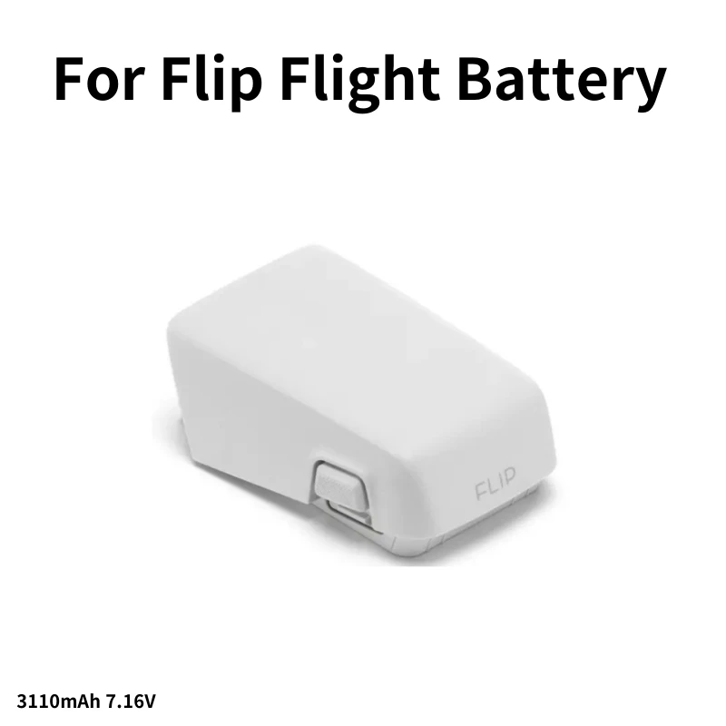 For Flip Battery 3110mAh 7.16V Flight Time of 31 Minutes Compatible Flip Intelligent Flying Battery Accessories
For Flip Battery 3110mAh 7.16V Flight Time of 31 Minutes Compatible Flip Intelligent Flying Battery Accessories