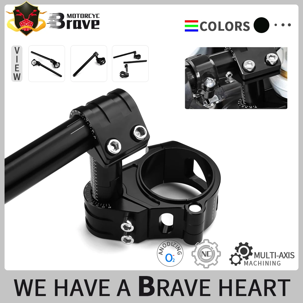 For Honda CBR600R CBR 600 R cbr600r 2005 2006 Motorcycle Accessories CNC 48mm Clip On Ons Fork Handlebars Riser
For Honda CBR600R CBR 600 R cbr600r 2005 2006 Motorcycle Accessories CNC 48mm Clip On Ons Fork Handlebars Riser