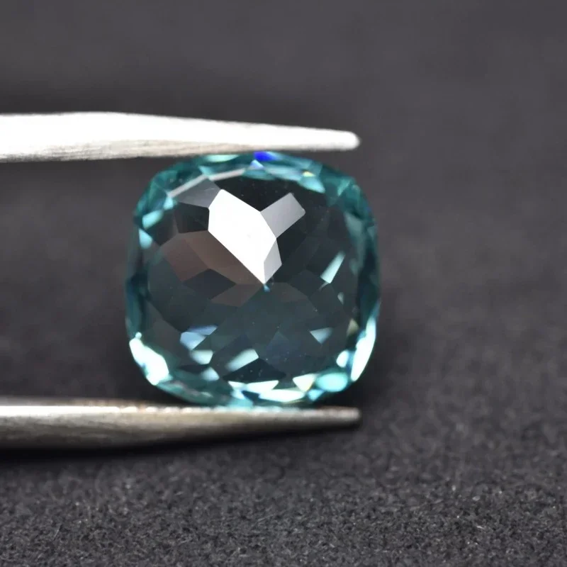 Cushion Shape Lab Grown Paraiba VVS1 for DIY Charms Advanced Jewelry Rings Earrings Making Natural Colour Certificate Wholesale
Cushion Shape Lab Grown Paraiba VVS1 for DIY Charms Advanced Jewelry Rings Earrings Making Natural Colour Certificate Wholesale