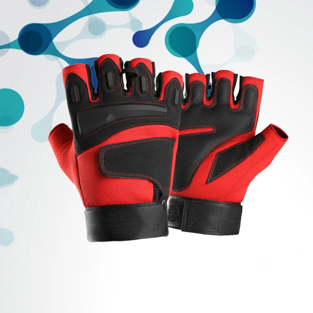 Half Finger Protective Gloves Fitness Breathable Thickened Anti-slip Shock-absorbing Climbing Weightlifting Riding Sports
Half Finger Protective Gloves Fitness Breathable Thickened Anti-slip Shock-absorbing Climbing Weightlifting Riding Sports