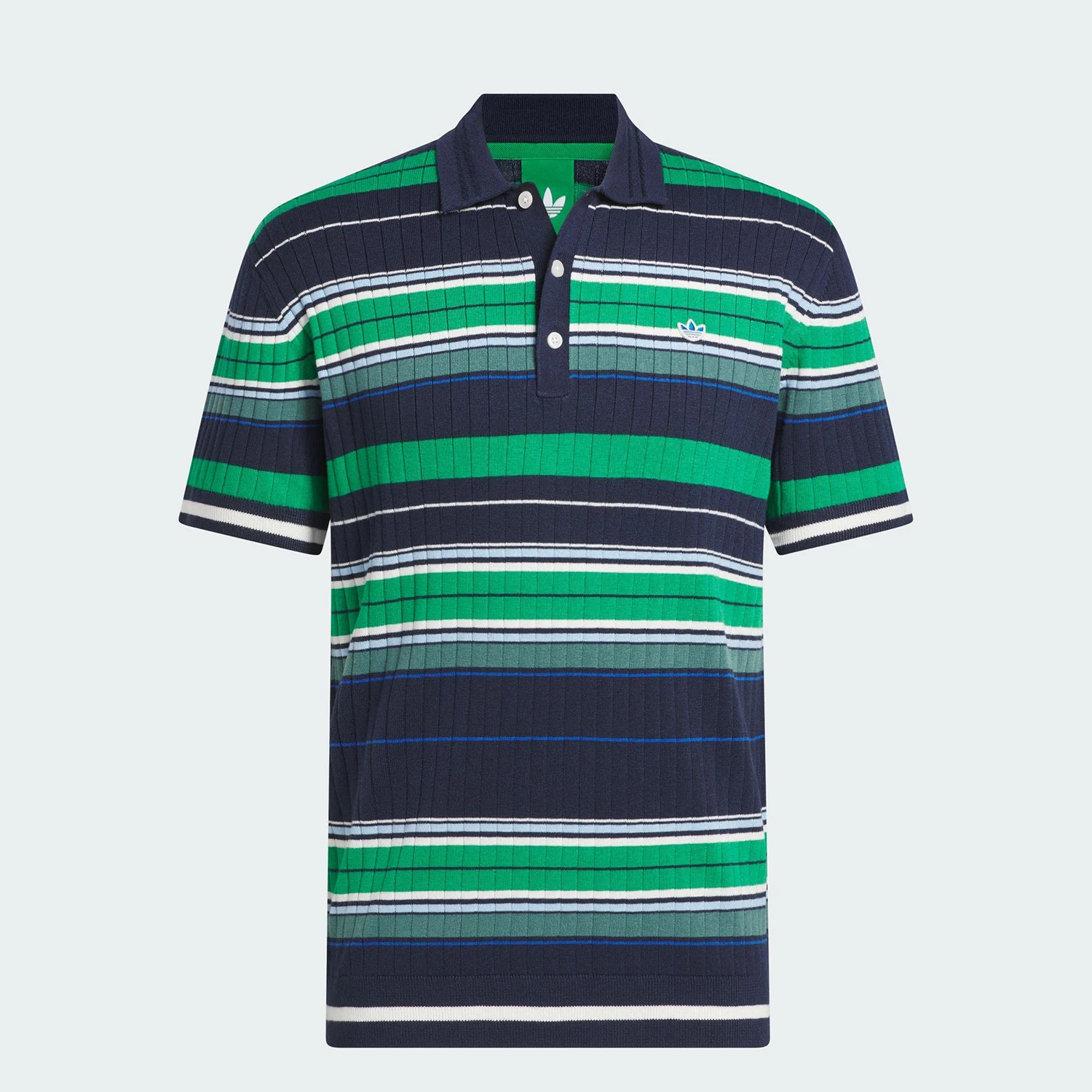 Adidas Originals Trefoil Men's Golf Knit Stripe Polo Shirt JW9861
Adidas Originals Trefoil Men's Golf Knit Stripe Polo Shirt JW9861