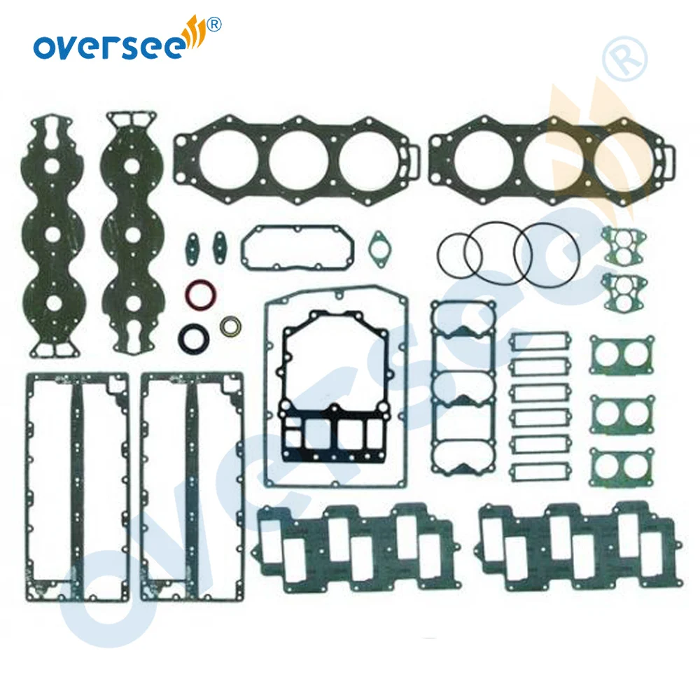 Oversee 6G5-W0001 Powerhead Gasket Kit For Yamaha 2T 150HP 175HP 200HP V6 Outboard Motor; 6G5-W0001-03; 6G5-W0001-00
Oversee 6G5-W0001 Powerhead Gasket Kit For Yamaha 2T 150HP 175HP 200HP V6 Outboard Motor; 6G5-W0001-03; 6G5-W0001-00