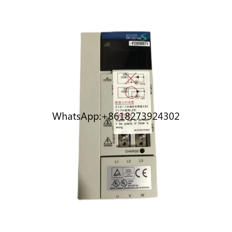New original packaging MR-J2S-70B-PZ009U671 1 year warranty {No.24arehouse spot} Immediately sent
New original packaging MR-J2S-70B-PZ009U671 1 year warranty {No.24arehouse spot} Immediately sent
