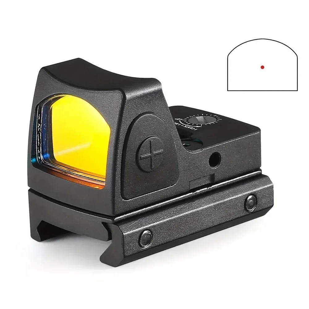 Compact Aluminum Alloy Red Dot Sight,Battery Operated, Ideal for Hunting & Sports, Black, for Men, Hunting Equipment,rifle Scope
Compact Aluminum Alloy Red Dot Sight,Battery Operated, Ideal for Hunting & Sports, Black, for Men, Hunting Equipment,rifle Scope