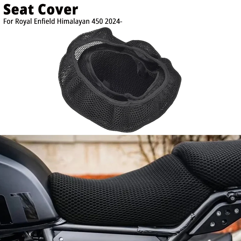 For Royal Enfield Himalayan 450 2024 Motorcycle Seat Cover 3D Mesh Fabric Non-Slip Breathable Cushion Scratch Protection
For Royal Enfield Himalayan 450 2024 Motorcycle Seat Cover 3D Mesh Fabric Non-Slip Breathable Cushion Scratch Protection