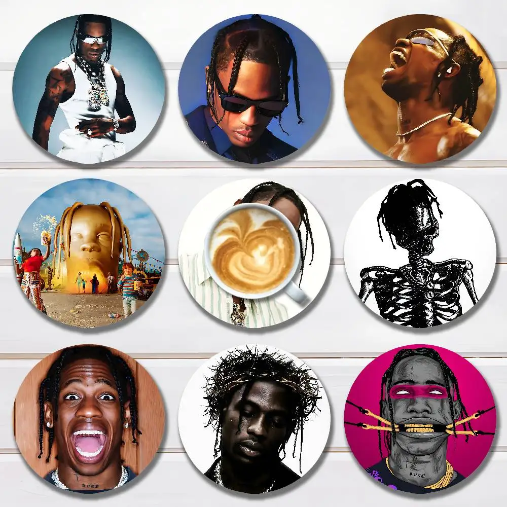 T-Travis S-Scott Singer wooden anti-slip coasters suitable for home office and theme party decoration
T-Travis S-Scott Singer wooden anti-slip coasters suitable for home office and theme party decoration