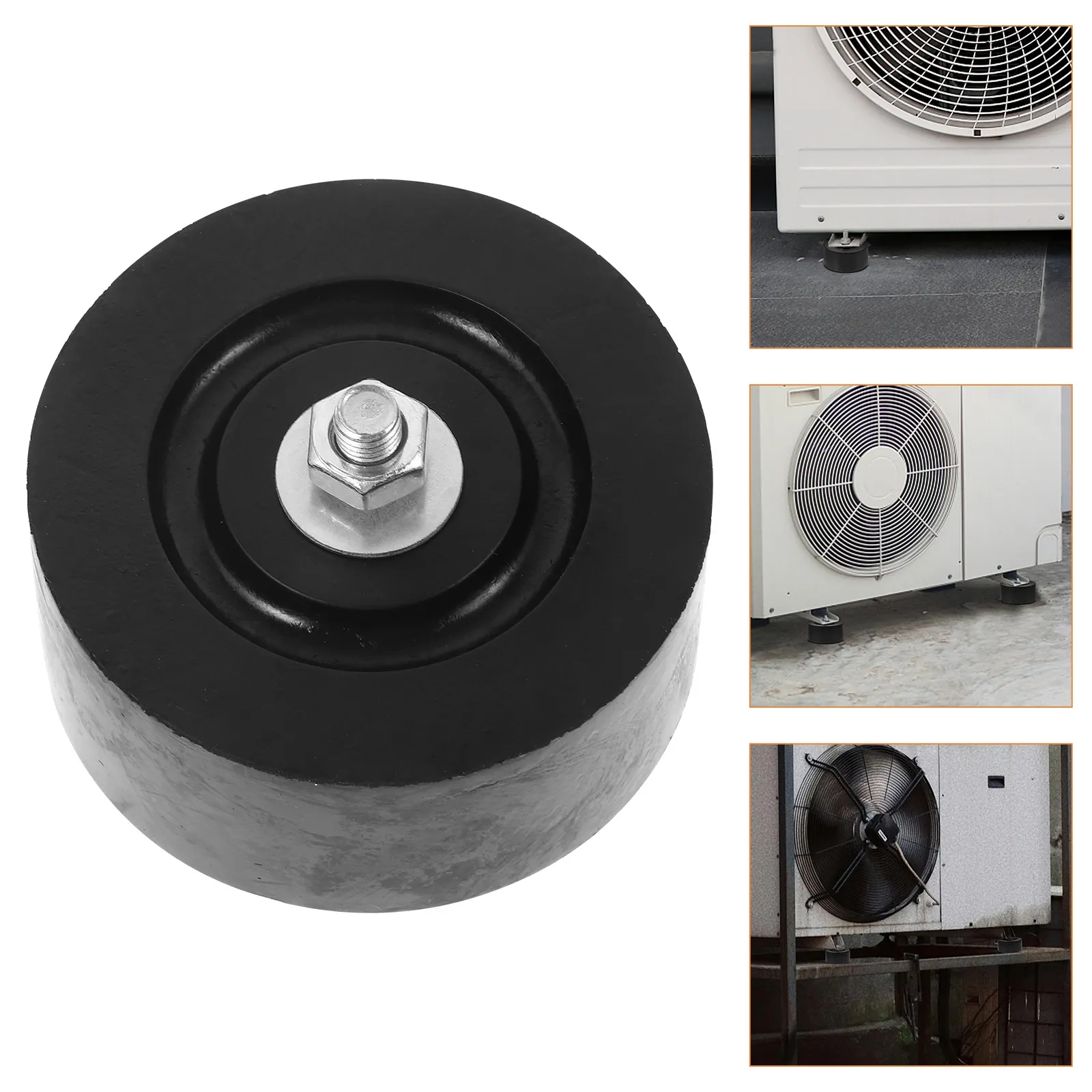 Комплект из 4 антивибрационных резиновых подставок для кондиционеров, шумопоглощающие опоры для сплит-систем, для балконов и крыш
Комплект из 4 антивибрационных резиновых подставок для кондиционеров, шумопоглощающие опоры для сплит-систем, для балконов и крыш
