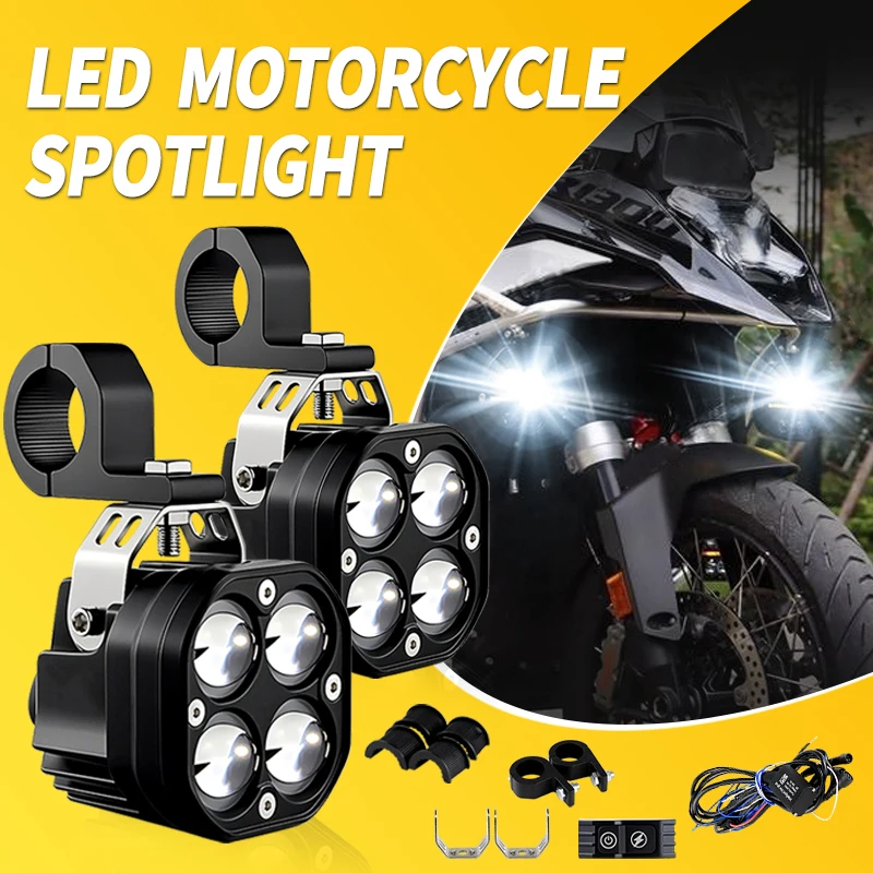 1 комплект вспомогательных светодиодных прожекторов, противотуманных фар для Honda CR CRF 125 250 450 230 F R X RX, двухцветные фары для мотоциклов, 80 Вт
1 комплект вспомогательных светодиодных прожекторов, противотуманных фар для Honda CR CRF 125 250 450 230 F R X RX, двухцветные фары для мотоциклов, 80 Вт