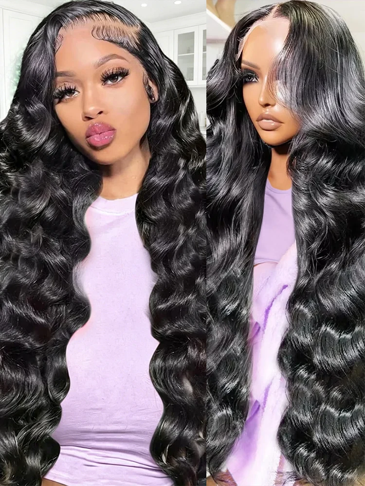 Body Wave Brazilian Remy Human Hair Front Wigs 200% Density For Women 360 13x6 HD Transparent Lace Frontal Wig 30 40 inch
Body Wave Brazilian Remy Human Hair Front Wigs 200% Density For Women 360 13x6 HD Transparent Lace Frontal Wig 30 40 inch