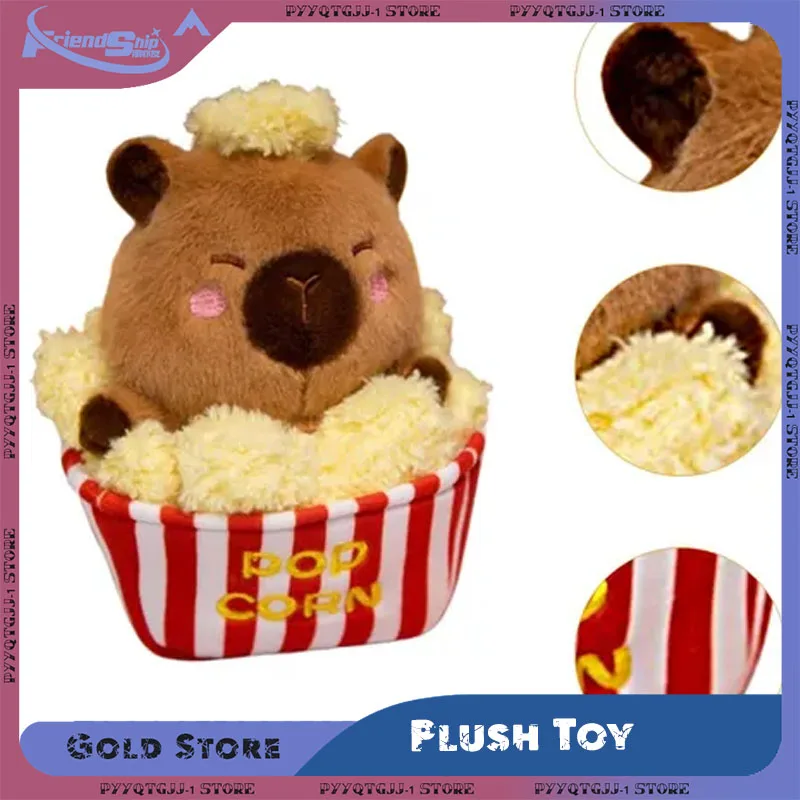 Милая плюшевая игрушка с дизайном попкорна, милая пушистая капибара, подходит для взрослых, подарки-сюрпризы на день рождения, периферийные устройства в стиле аниме
Милая плюшевая игрушка с дизайном попкорна, милая пушистая капибара, подходит для взрослых, подарки-сюрпризы на день рождения, периферийные устройства в стиле аниме
