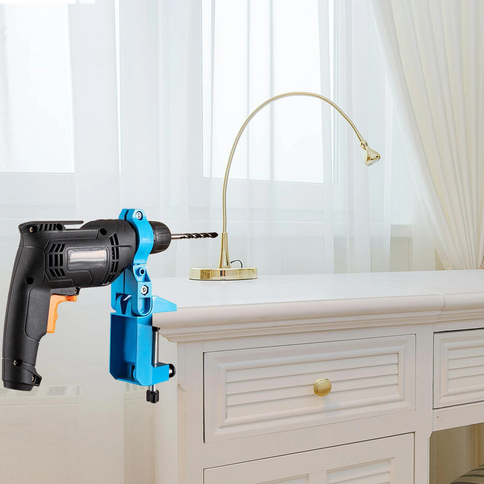 Electric Drill Fixture Heavy Duty Clamp Portable Vise Bench Small Clamps Adjustable Desk Mount Drilling St Workstation Tool
Electric Drill Fixture Heavy Duty Clamp Portable Vise Bench Small Clamps Adjustable Desk Mount Drilling St Workstation Tool