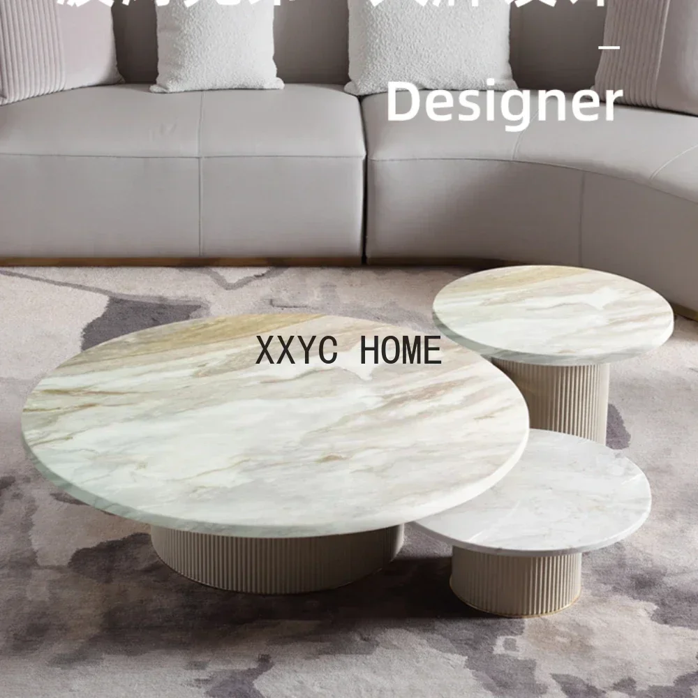 TAO Villa High-End Natural Marble Light Luxury Tea Table Combination
TAO Villa High-End Natural Marble Light Luxury Tea Table Combination