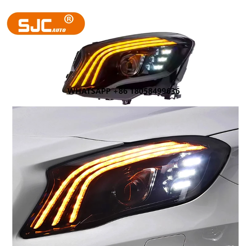 SJC Car Accessories for Mercedes GLA 2015-2019 LED Headlamps Daytime Running Front Lights Headlights Plug and Play
SJC Car Accessories for Mercedes GLA 2015-2019 LED Headlamps Daytime Running Front Lights Headlights Plug and Play