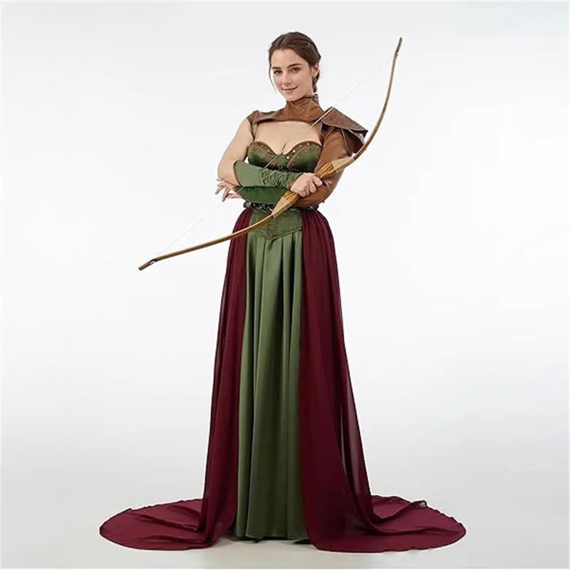 Medieval Artistic Renaissance Period Vintage Viking Dress eer Tiered Skirt Stage Performance Costume
Medieval Artistic Renaissance Period Vintage Viking Dress eer Tiered Skirt Stage Performance Costume
