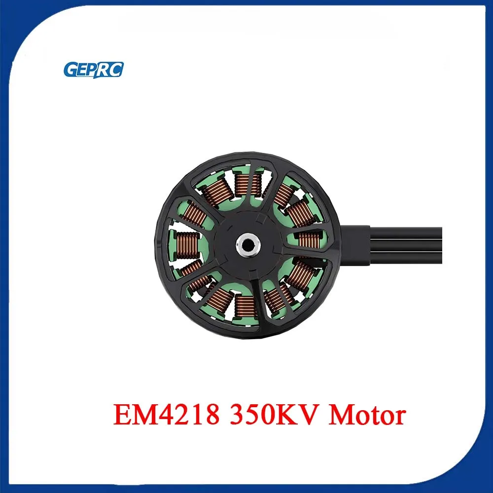 GEPRC EM4218 350KV Motor 60A-80A High-strength M6 Steel Shaft with 13-15 Inch Long-Range For FPV Racing RC Drone Multicopter
GEPRC EM4218 350KV Motor 60A-80A High-strength M6 Steel Shaft with 13-15 Inch Long-Range For FPV Racing RC Drone Multicopter