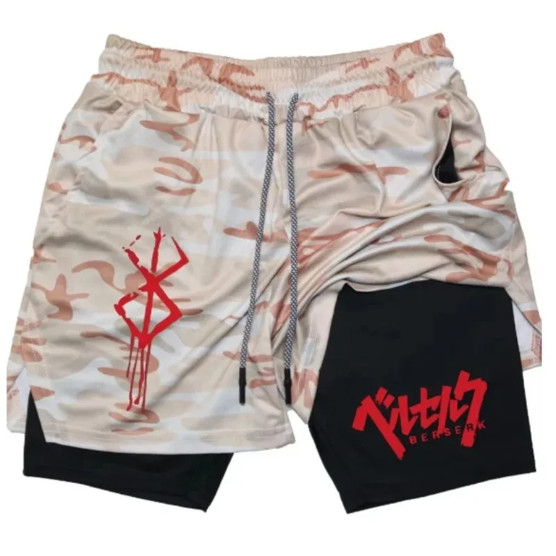 Berserk- Men's 2-in-1 sports shorts, running quick drying shorts, gym and fitness training, double layered
Berserk- Men's 2-in-1 sports shorts, running quick drying shorts, gym and fitness training, double layered