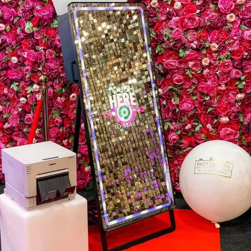 Selfie touch screen mirror photo booth 70 inches
Selfie touch screen mirror photo booth 70 inches