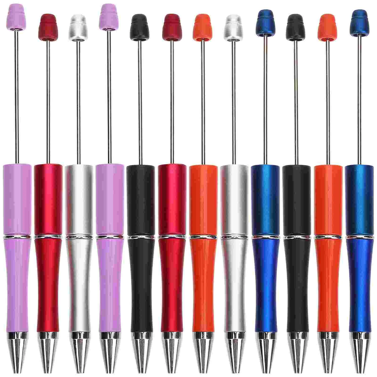12 Pcs Beaded Pen DIY Kit Ballpoint Pens Beadable for Office Supply School Supplies Plastic Making Student
12 Pcs Beaded Pen DIY Kit Ballpoint Pens Beadable for Office Supply School Supplies Plastic Making Student