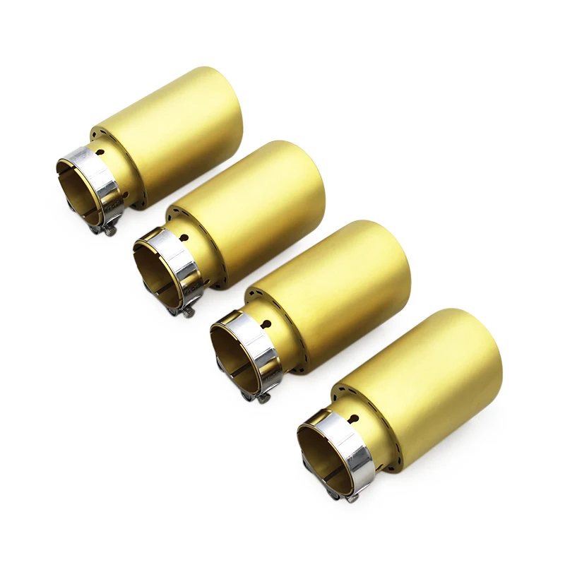 Yooking Universal Exhaust Tips For Various Models Racing Stainless Steel Exhaust Pipe Plating Gold Tail Throat Mouth
Yooking Universal Exhaust Tips For Various Models Racing Stainless Steel Exhaust Pipe Plating Gold Tail Throat Mouth