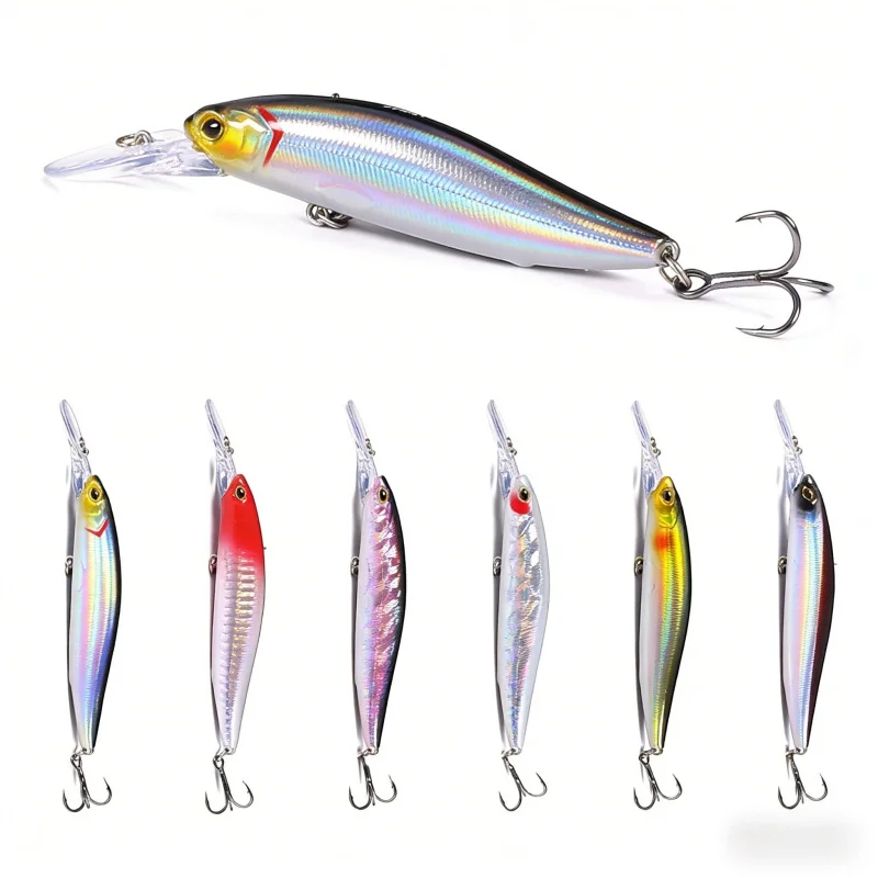 Новый 13см 15.5г 4 шт. # Магнитная приманка Blood groove hook floating minnow, 6 шт., для дальнего заброса.
Новый 13см 15.5г 4 шт. # Магнитная приманка Blood groove hook floating minnow, 6 шт., для дальнего заброса.