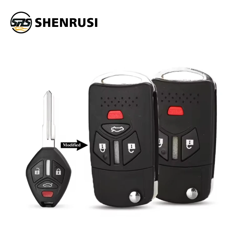 YONSEN Modified Remote Flip Key Shell Fob Fit For Mitsubishi Galant Eclipse Lancer 3/4 Buttons Folding Case
YONSEN Modified Remote Flip Key Shell Fob Fit For Mitsubishi Galant Eclipse Lancer 3/4 Buttons Folding Case