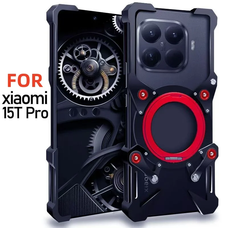 For Xiaomi 15T Pro Armor Screw Metal Frame Shockproof Cover For Xiaomi 15 Ultra 14 13 Aluminium Bumper Heavy Duty Armor Fundas
For Xiaomi 15T Pro Armor Screw Metal Frame Shockproof Cover For Xiaomi 15 Ultra 14 13 Aluminium Bumper Heavy Duty Armor Fundas