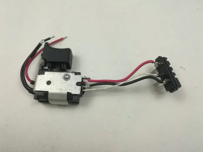 WU161/12V lithium drill/rechargeable drill original accessories/original switch (with pins)
WU161/12V lithium drill/rechargeable drill original accessories/original switch (with pins)