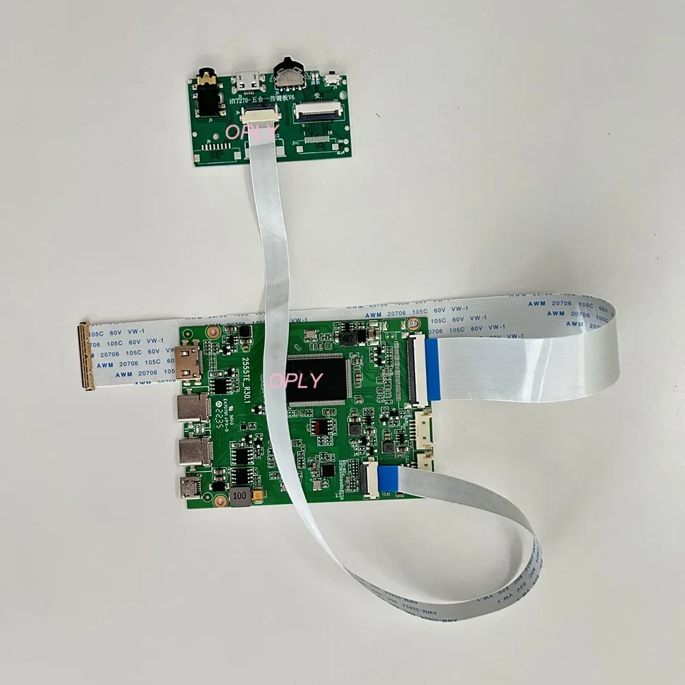 Комплект платы контроллера EDP для MNG007DA1 MNG007DA1-C 2560X1600 16 "LVDS TYPE-C MINI HDMI-совместимый Micro USB экран ноутбука DIY
Комплект платы контроллера EDP для MNG007DA1 MNG007DA1-C 2560X1600 16 "LVDS TYPE-C MINI HDMI-совместимый Micro USB экран ноутбука DIY