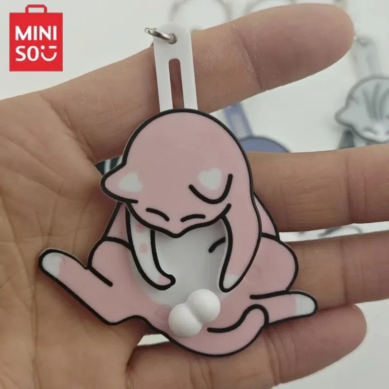 MINISO New Creative Tricky Cat PullPlay Egg Cat Keychain Pendant Cute and Funny Rotatable Acrylic BagPendant for Gifts Key Chain
MINISO New Creative Tricky Cat PullPlay Egg Cat Keychain Pendant Cute and Funny Rotatable Acrylic BagPendant for Gifts Key Chain